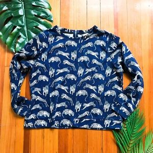 H&M Tiger print sweater
